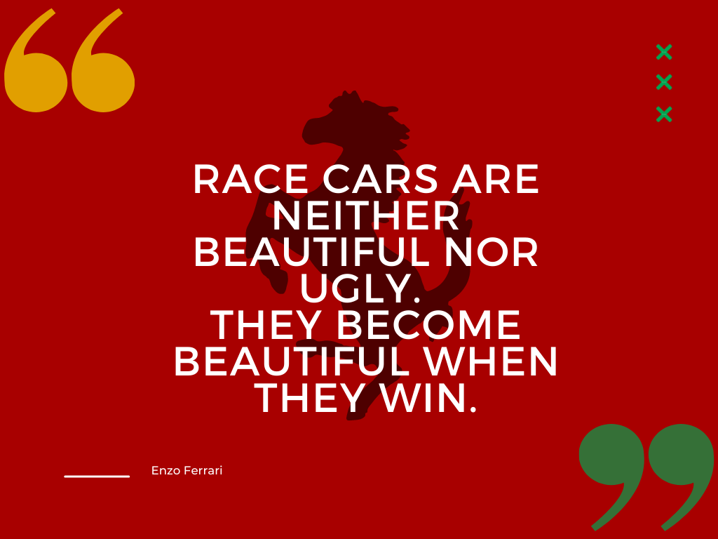 enzo ferrari about cars