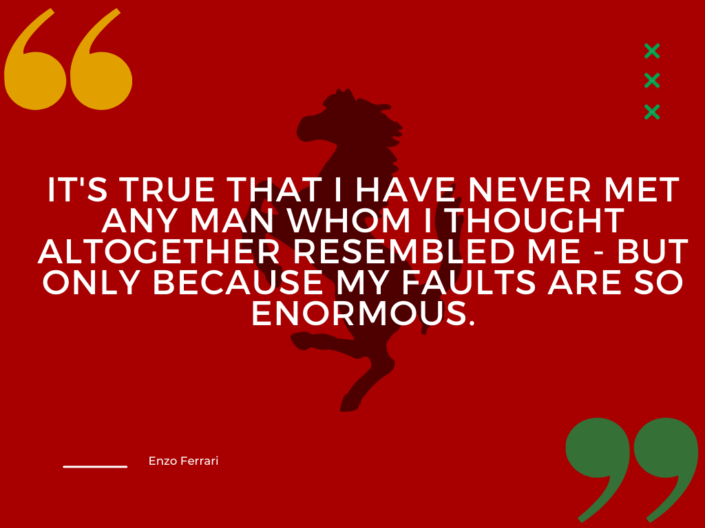 enzo ferrari best quote inspiring