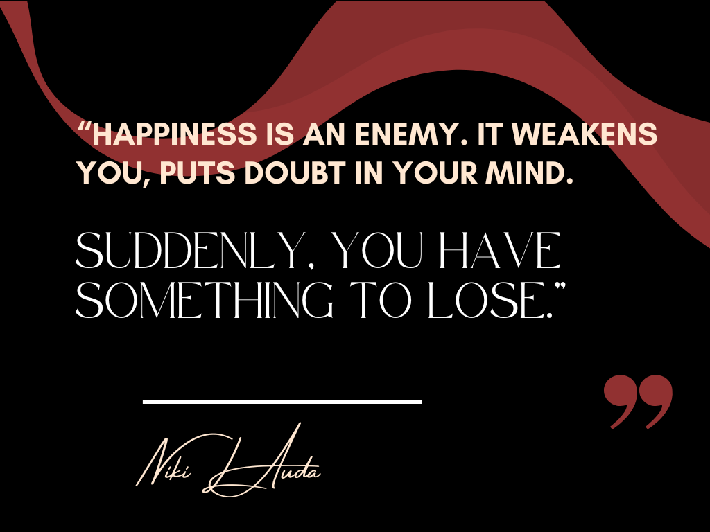 niki lauda happiness quote