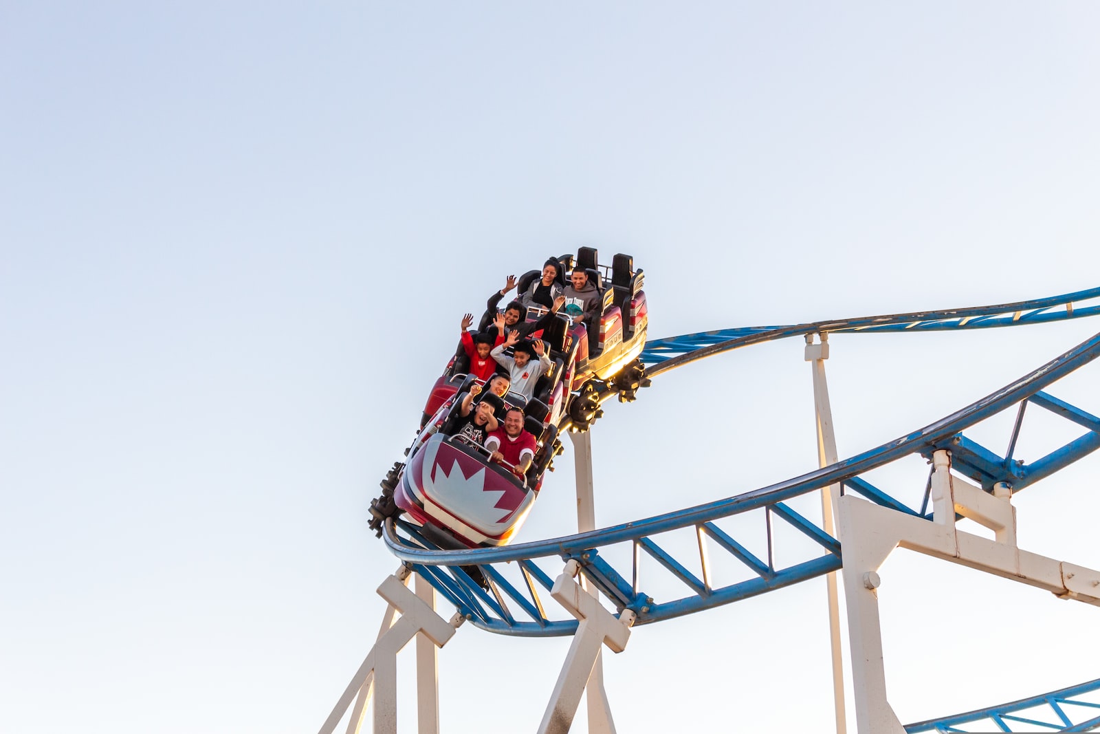 G-forces roller coaster