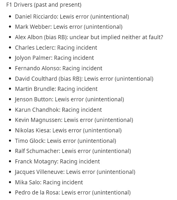 Hamilton Verstappen collide opinions