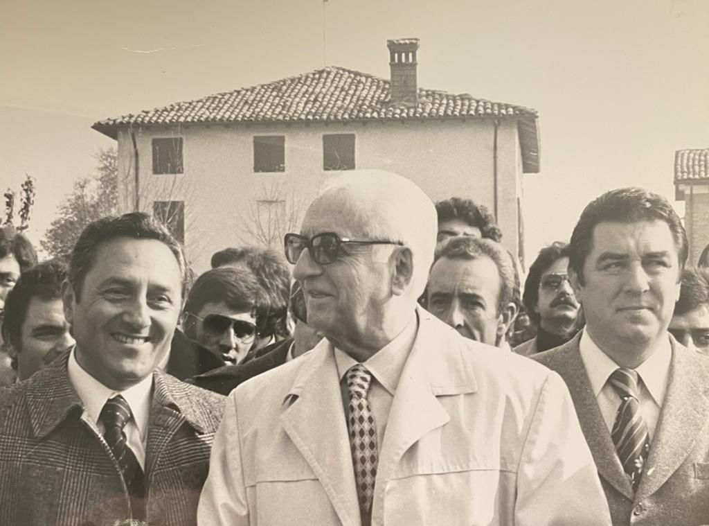 Giancarlo Artioli e Enzo Ferrari