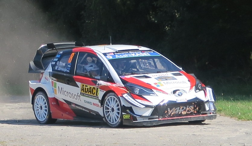 Toyota Yaris WRC rally car