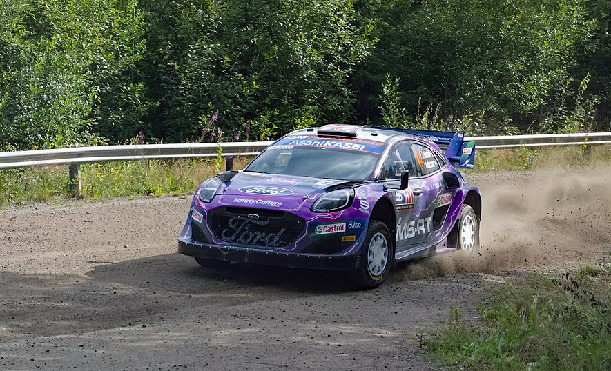 Gus Greensmith Rally Finland 2022