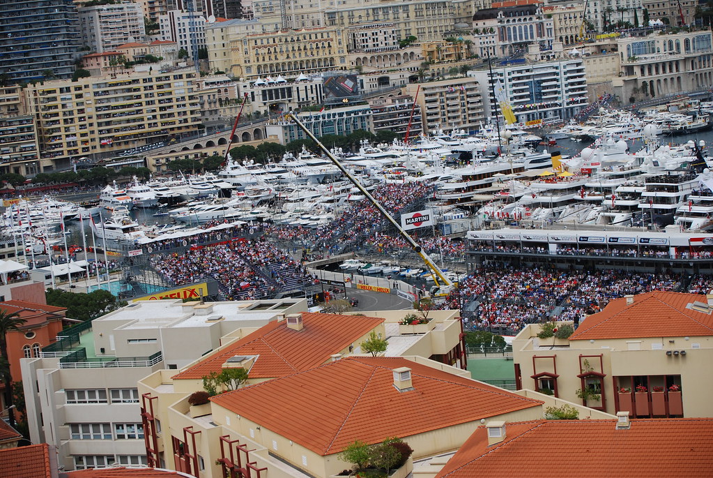 monaco formula 1 circuit track features